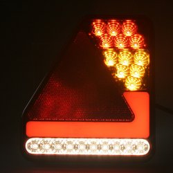 STUALARM Sdružená lampa zadní LED 12V pravá, ECE