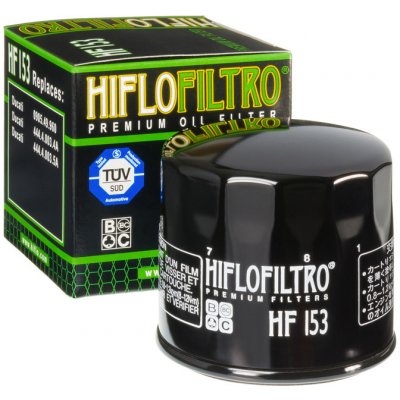 HIFLOFILTRO Olejový filter HF153 – Zboží Mobilmania