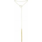 Bijoux Indiscrets Magnifique Náhrdelník s minibičíkem zlatá – Hledejceny.cz