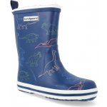 Bundgaard BG401033 Classic Rubber Boot Winter Dinosaurus Modrá – Zboží Dáma