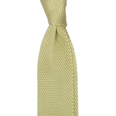 Pletená kravata smetanová – Zboží Mobilmania
