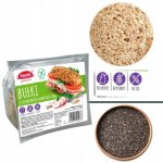 INCOLA Bezlepkové rohlíky s lněným semínkem a chia bez lepku 100 g – Zboží Dáma