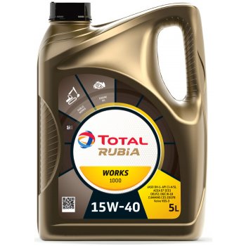 Total Rubia Works 1000 15W-40 5 l