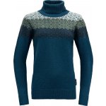 Devold Dámský svetr Syvde Wool High Neck modrá – Zbozi.Blesk.cz