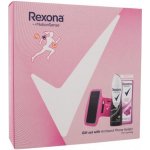 Rexona MotionSense antiperspirant sprej Invisible On Black & White 150 ml + sprchový gel Orchid Fresh 250 ml + sportovní pouzdro na mobil dárková sada – Zboží Mobilmania