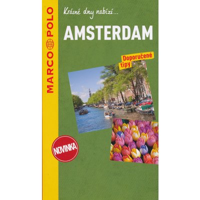 Amsterdam průvodce na spirále s mapou MD – Zboží Mobilmania
