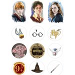 Jedlý tisk HARRY POTTER ● materiál: FONDÁNOVÝ DECORLIST ✴️ – Zboží Mobilmania