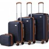 Cestovní kufr Konofactory sada Journey modrá 20l, 35l, 65l, 100l
