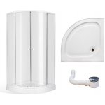Roth Aviles Sprchový kout s vaničkou 800x800mm, 4000660 – Hledejceny.cz
