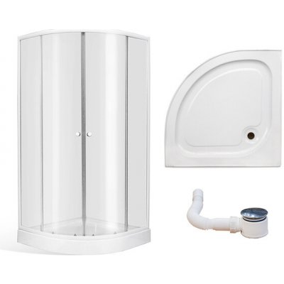 Roth Aviles Sprchový kout s vaničkou 800x800mm, 4000660 – Hledejceny.cz