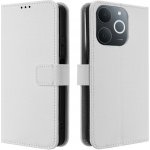 Diamond knížkové pouzdro na Realme Note 70T - bílé – Zboží Živě