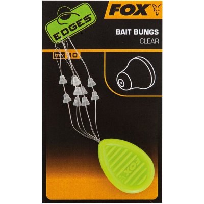 Fox Zarážky Edges Bait Bungs Clear 10ks – Zboží Mobilmania