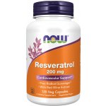 Now Foods Foods Resveratrol 200 mg 120 kapslí – Hledejceny.cz