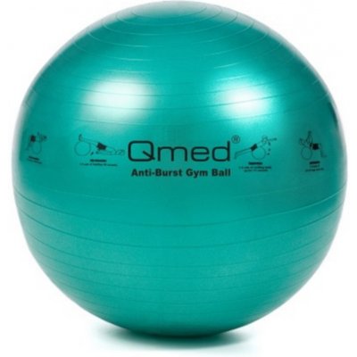 Qmed Abs gymnastický míč průměr 65 cm zelený – Zbozi.Blesk.cz