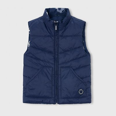 Mayoral dětská oboustranná vesta s fotbalovými míči 3380-92 – Zboží Dáma