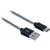 Emos SM7026 USB 2.0 A/M - C/M, 1,5m, bílý