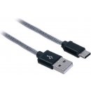 Emos SM7026 USB 2.0 A/M - C/M, 1,5m, bílý