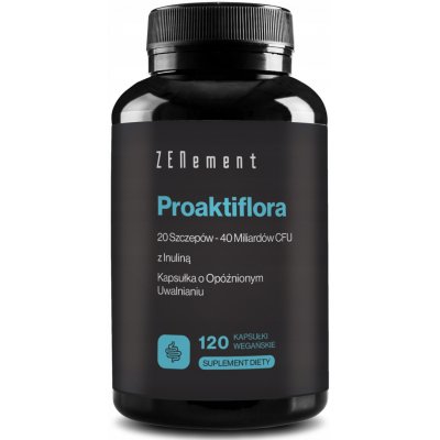 Zenement Proactiflora 20 kmenů 40 miliard CFU 120 veganských kapslí – Hledejceny.cz