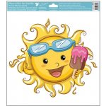 Přerov Dekorace okenní folie 30x33,5cm, sluníčka / 6875 233293 – Hledejceny.cz