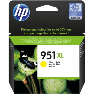 HP 951XL originální inkoustová kazeta žlutá CN048AE – Sleviste.cz