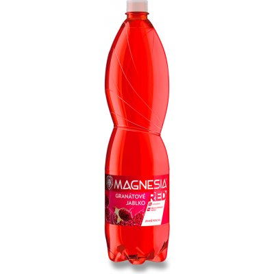 Magnesia Red ochucená minerální voda Granátové jablko 6 x 1,5 l – Zboží Dáma