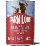 Carnilove Paté Made with Turkey & Salmon for Puppies 400 g – Hledejceny.cz