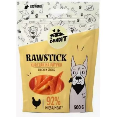 Mr. Bandit RAWSTICK Kuřecí řízek na špejli 500 g