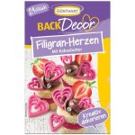 Čokoladové decorace růžové srdce, 24ks Gunthart – Zboží Dáma