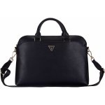Guess PU Grained Triangle Logo 15/16" Black GUCB15PGTSPSK – Zboží Živě