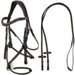 SUPREME Uzdečka s anatomickým nánosníkem tmavě hnědá – Zboží Dáma