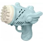 Pistole na mýdlové bubliny s křídly modrá – Zboží Mobilmania