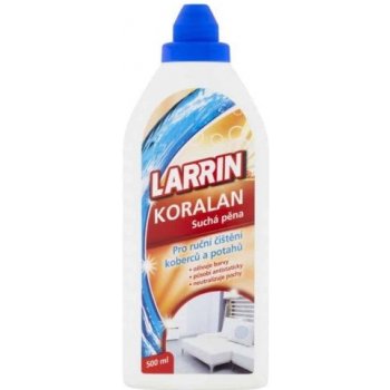 Larrin Koralan suchá pěna pro ruční čištění koberců a potahů 500 ml