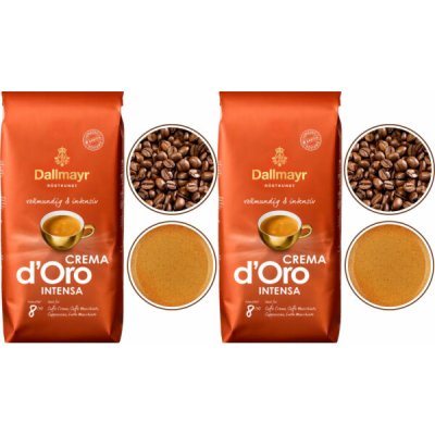 Dallmayr Crema dOro Intensa zrnková 2 kg – Hledejceny.cz