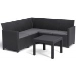 Keter MARIE 5 CORNER set grafit – Zboží Dáma