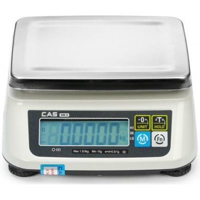 Váhy s legalizací, CAS, 250x280x(v)112mm 580448H – Sleviste.cz