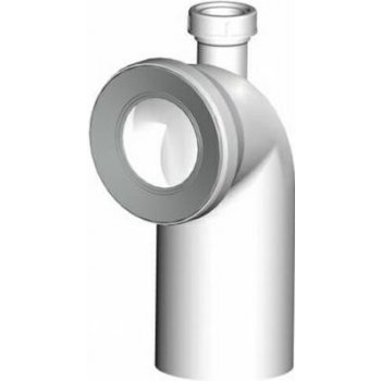 Alcadrain Dopojení k WC s připojením DN40 – koleno 90° (A90-90P40)