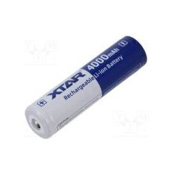 XTAR Li-Ion 3.6V 4000mAh MR18650