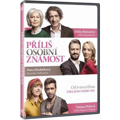 Příliš osobní známost DVD – Zbozi.Blesk.cz