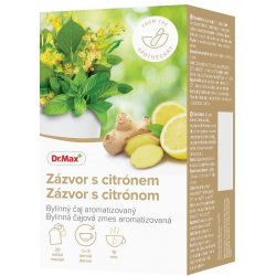 Dr.Max Zázvor s citrónem bylinný čaj 20 x 1,5 g