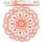 Aladine plastová šablona mandala 15 X 15 CM – Zboží Mobilmania