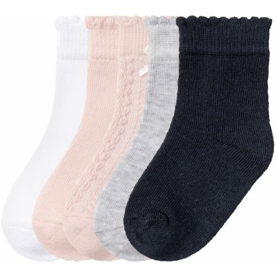 lupilu Dívčí ponožky s BIO bavlnou 5 párů