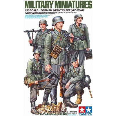 Tamiya 35371 German Infantry Mid WWII 1:35 – Sleviste.cz
