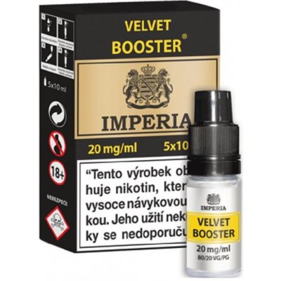 IMPERIA Velvet Booster 20mg - 5x10ml (VG80/PG20)