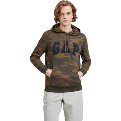 GAP V-PRINTED HERITAGE LOGO PO mikina 804039-00