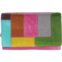 Greenburry kožená peněženka 864 77 Fuchsia Multi