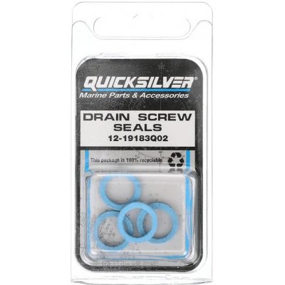 QUICKSILVER Těsnicí podložky vypouštěcího šroubu Mercury / Mariner – Hledejceny.cz