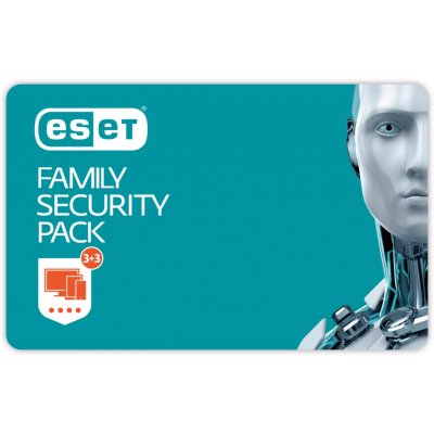 ESET Family Security Pack, 3 lic. 1 rok update (EFSP003N1) – Hledejceny.cz