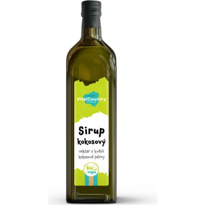 Vital Country Kokosový sirup 1000 ml – Zboží Dáma