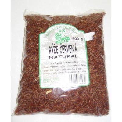 Zdraví z přírody Rýže červená natural 0,5 kg – Sleviste.cz