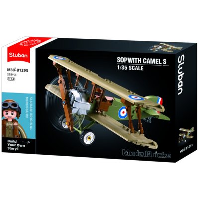 Sluban B1293 Dvouplošník Sopwith 1.35 – Zboží Dáma